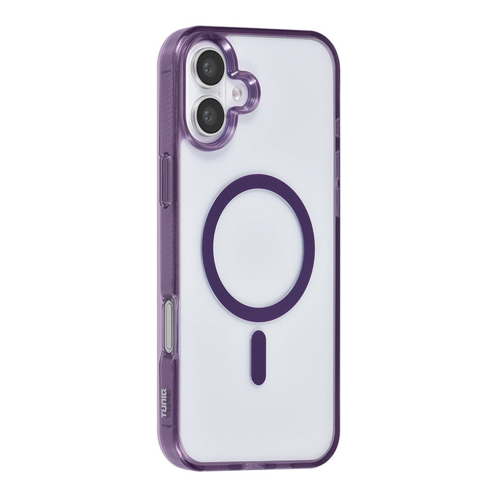 TUNIQ iPhone 16 Plus Backcover hoesje Magsafe silicone - Paars-Hoesjes-Ilumina Benelux