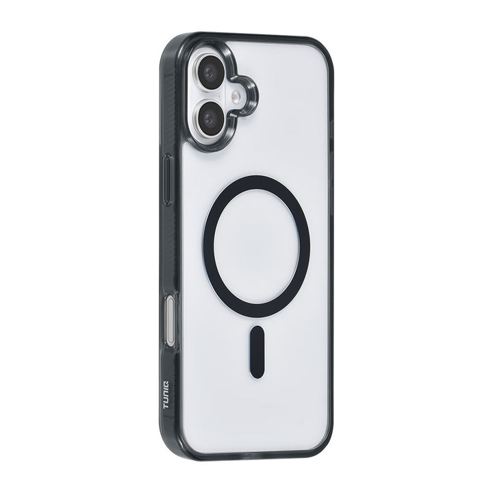 TUNIQ iPhone 16 Plus Backcover hoesje Magsafe silicone - Zwart-Hoesjes-Ilumina Benelux