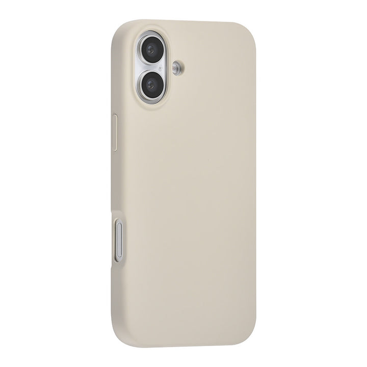 TUNIQ iPhone 16 Plus Backcover hoesje Premium Liquid silicone - Beige-Hoesjes-Ilumina Benelux