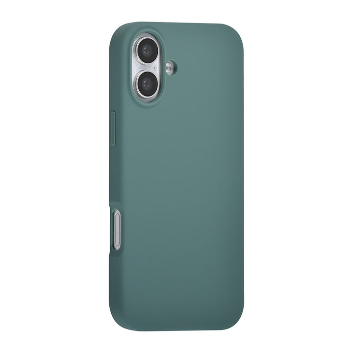 TUNIQ iPhone 16 Plus Backcover hoesje Premium Liquid silicone - Groen-Hoesjes-Ilumina Benelux