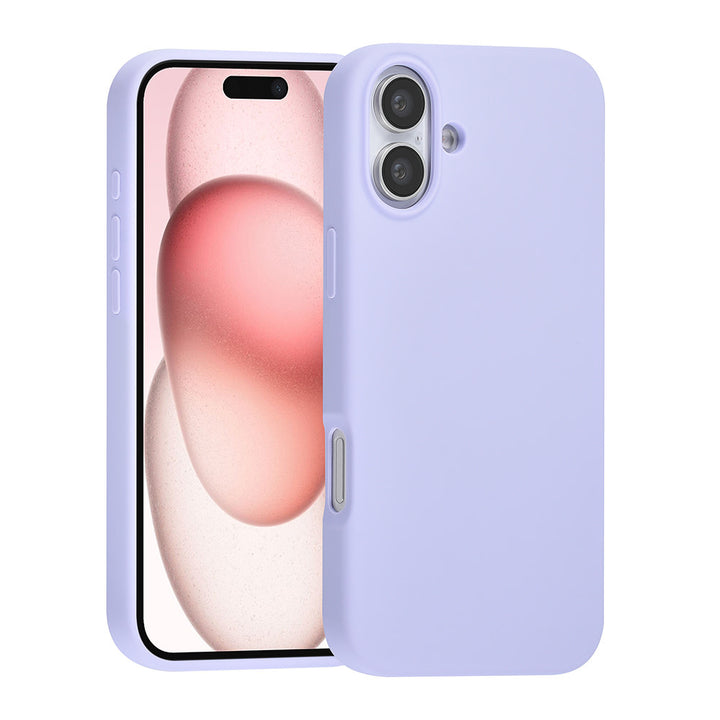 TUNIQ iPhone 16 Plus Backcover hoesje Premium Liquid silicone - Paars-Hoesjes-Ilumina Benelux