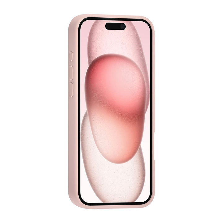 TUNIQ iPhone 16 Plus Backcover hoesje Premium Liquid silicone - Roze-Hoesjes-Ilumina Benelux