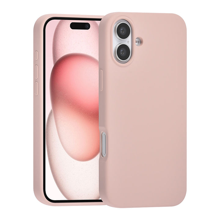 TUNIQ iPhone 16 Plus Backcover hoesje Premium Liquid silicone - Roze-Hoesjes-Ilumina Benelux