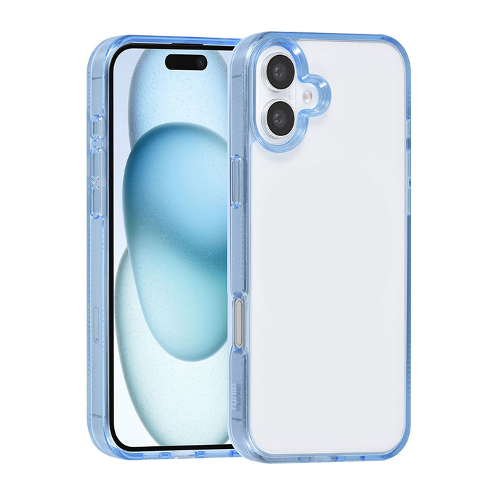 TUNIQ iPhone 16 Plus Backcover hoesje Silicone - Blauw-Hoesjes-Ilumina Benelux