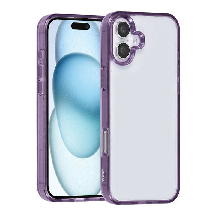 TUNIQ iPhone 16 Plus Backcover hoesje Silicone - Paars-Hoesjes-Ilumina Benelux