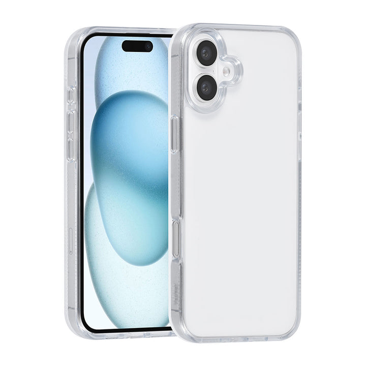 TUNIQ iPhone 16 Plus Backcover hoesje Silicone - Wit-Hoesjes-Ilumina Benelux