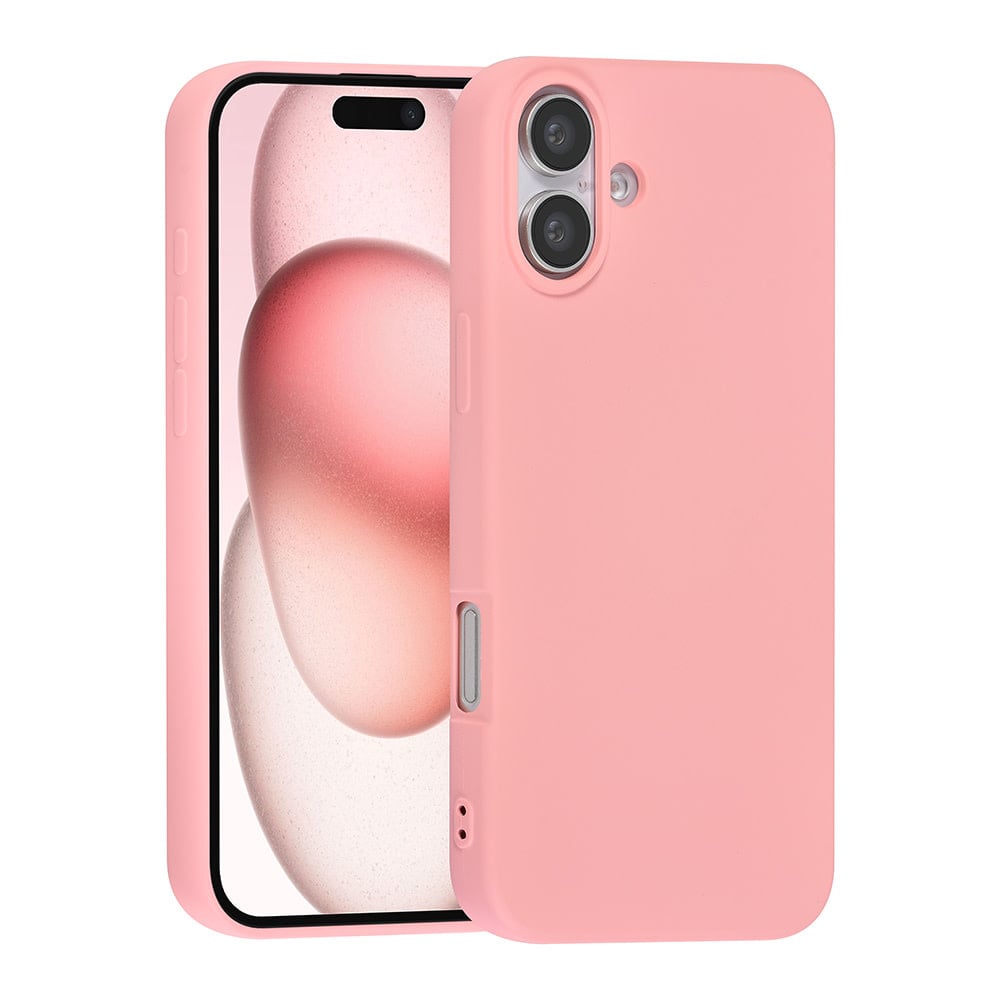 TUNIQ iPhone 16 Plus Backcover hoesje - Zalmroze-Hoesjes-Ilumina Benelux