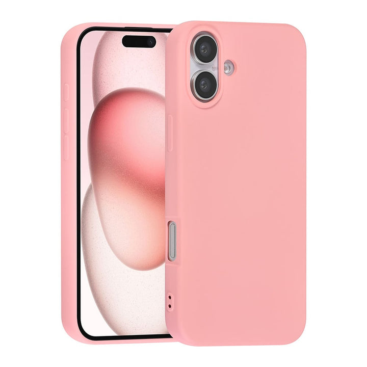 TUNIQ iPhone 16 Plus Backcover hoesje - Zalmroze-Hoesjes-Ilumina Benelux