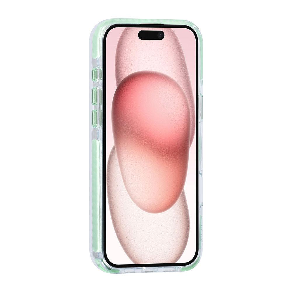 TUNIQ iPhone 16 Plus Backcover hoesje neck cord -TPU+PC - Groen-Hoesjes-Ilumina Benelux