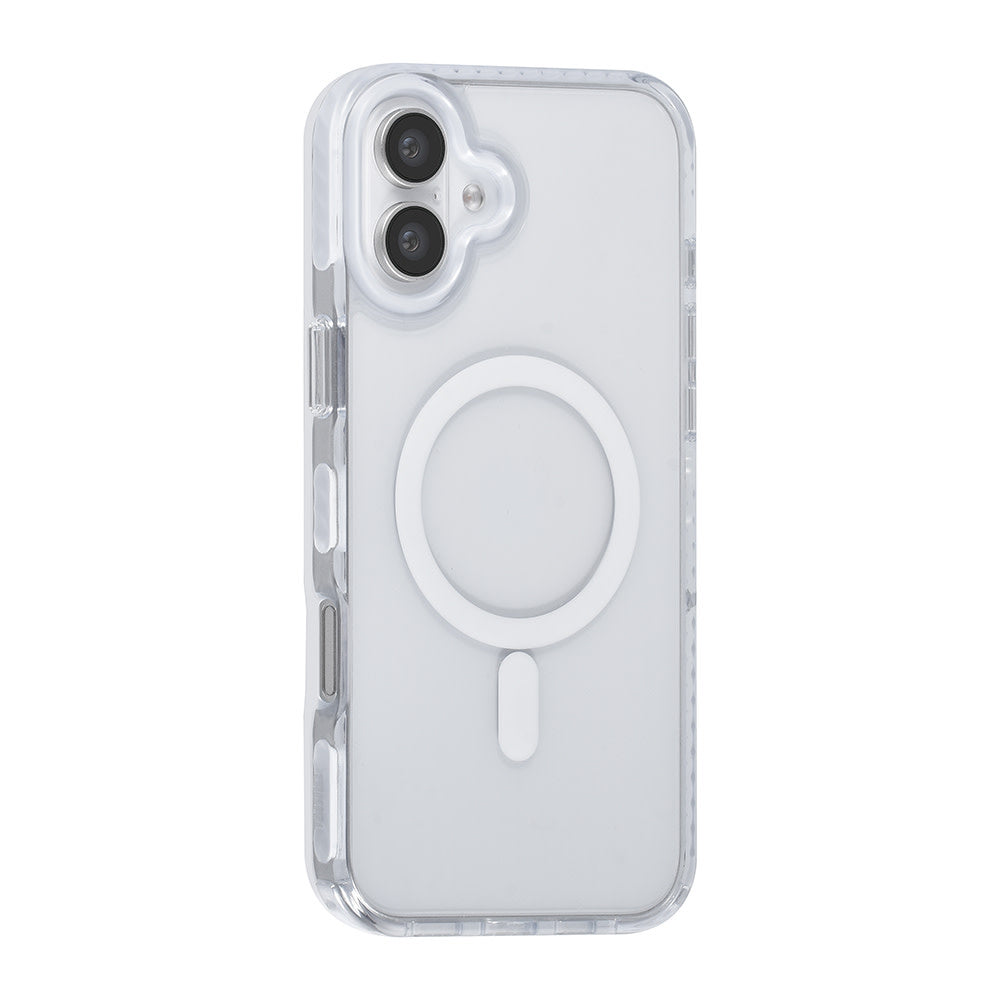TUNIQ iPhone 16 Plus Backcover hoesje neck cord -TPU+PC - Wit-Hoesjes-Ilumina Benelux