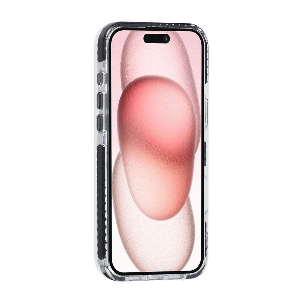 TUNIQ iPhone 16 Plus Backcover hoesje neck cord -TPU+PC - Zwart-Hoesjes-Ilumina Benelux