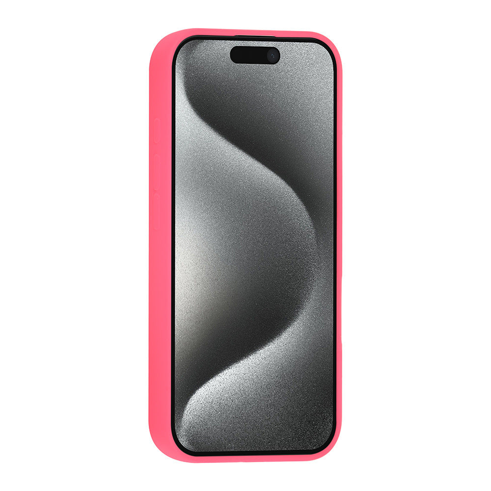TUNIQ iPhone 16 Pro Backcover hoesje - Felroze-Hoesjes-Ilumina Benelux