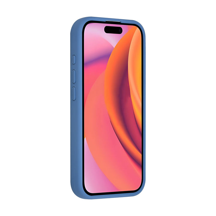 TUNIQ iPhone 16 Pro Backcover hoesje - Full Silicone - Blauw-Hoesjes-Ilumina Benelux