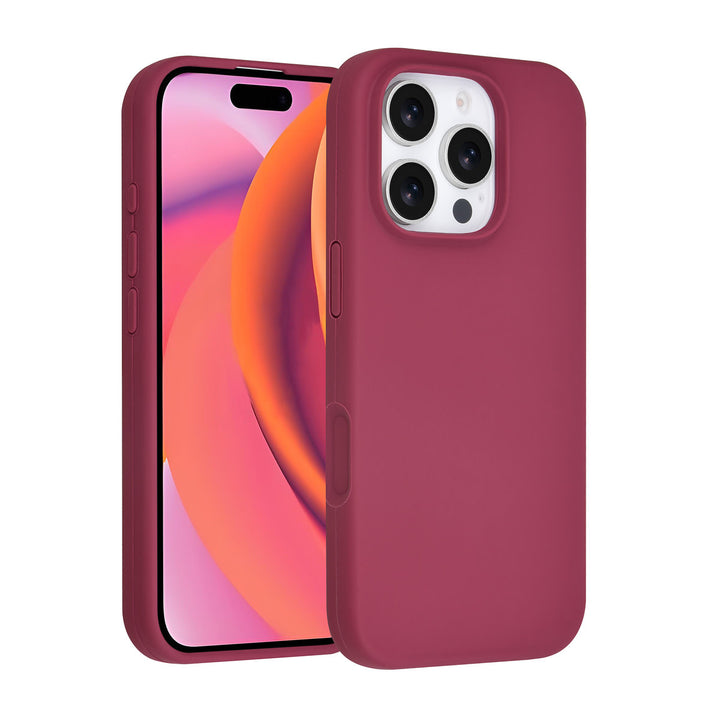 TUNIQ iPhone 16 Pro Backcover hoesje - Full Silicone - Paars-Hoesjes-Ilumina Benelux