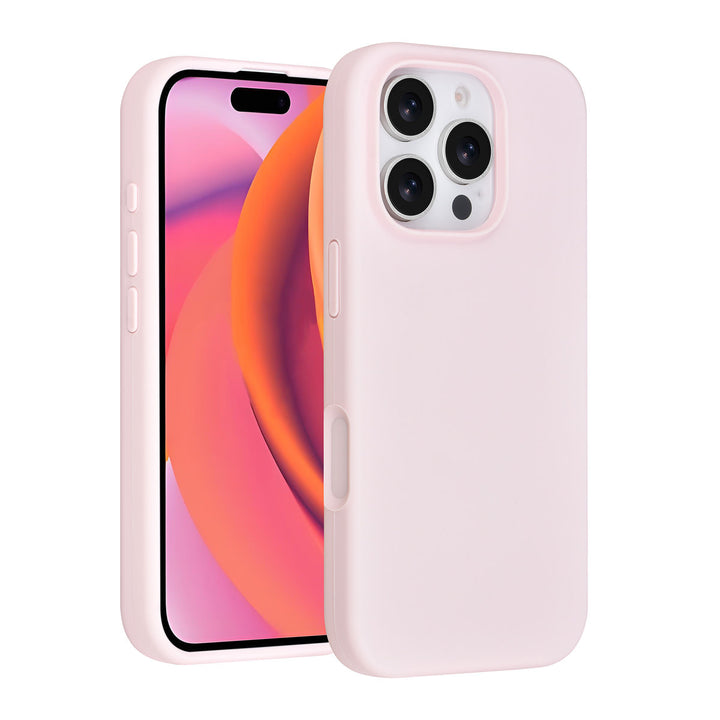 TUNIQ iPhone 16 Pro Backcover hoesje - Full Silicone - Roze-Hoesjes-Ilumina Benelux