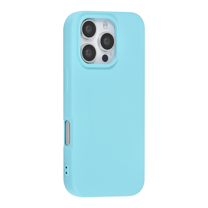 TUNIQ iPhone 16 Pro Backcover hoesje - Koraalblauw-Hoesjes-Ilumina Benelux