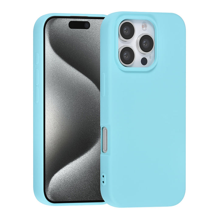 TUNIQ iPhone 16 Pro Backcover hoesje - Koraalblauw-Hoesjes-Ilumina Benelux