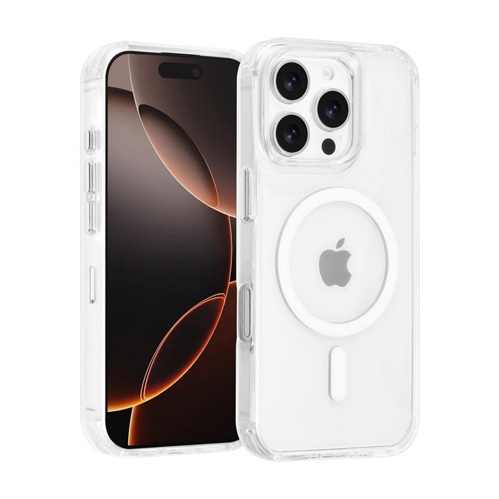 TUNIQ iPhone 16 Pro Backcover hoesje - Magsafe - Antishock - Transparant-Hoesjes-Ilumina Benelux