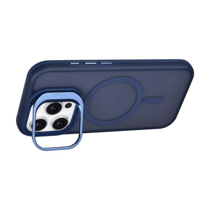 TUNIQ iPhone 16 Pro Backcover hoesje - Magsafe - With Camera Stand - Blauw-Hoesjes-Ilumina Benelux