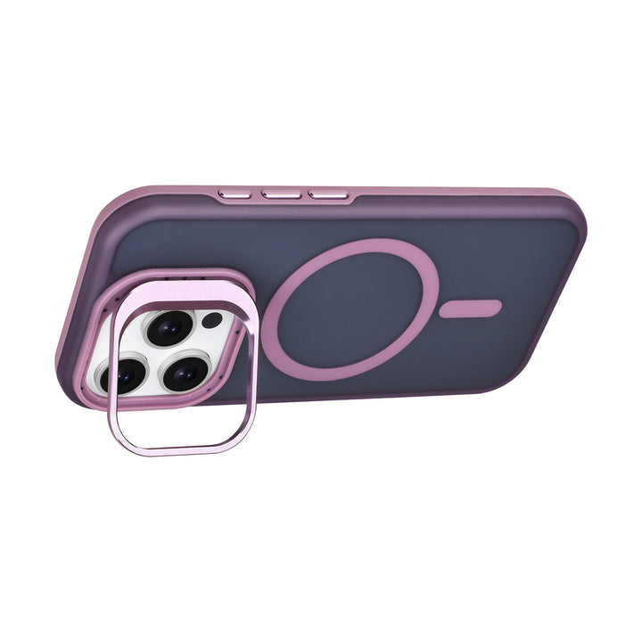 TUNIQ iPhone 16 Pro Backcover hoesje - Magsafe - With Camera Stand - Paars-Hoesjes-Ilumina Benelux