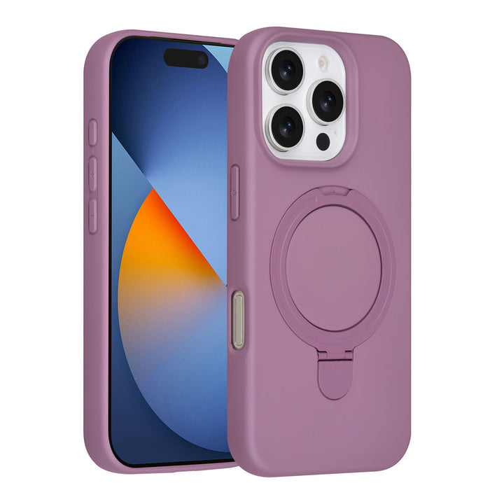 TUNIQ iPhone 16 Pro Backcover hoesje - Magsafe With Ring Stand - Hanger - Sunset Purple-Hoesjes-Ilumina Benelux