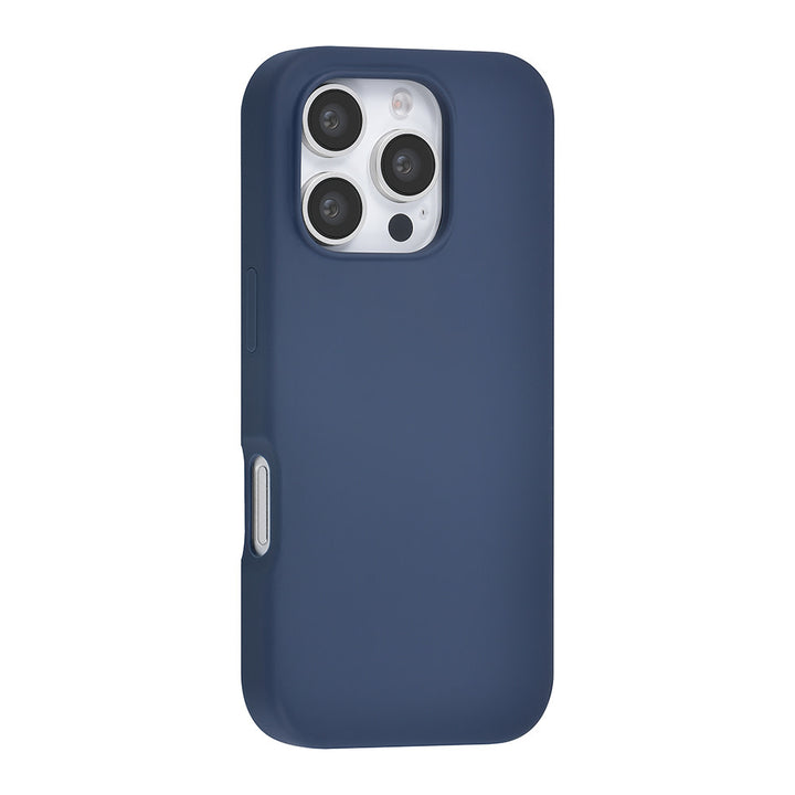 TUNIQ iPhone 16 Pro Backcover hoesje Premium Liquid silicone - DonkerBlauw-Hoesjes-Ilumina Benelux