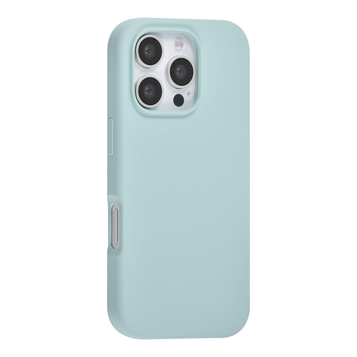 TUNIQ iPhone 16 Pro Backcover hoesje Premium Liquid silicone - LichtBlauw-Hoesjes-Ilumina Benelux