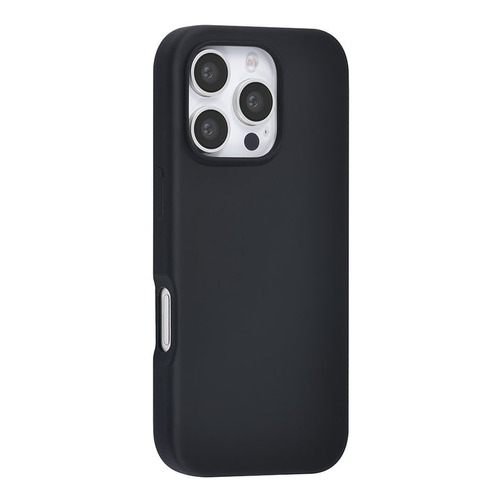 TUNIQ iPhone 16 Pro Backcover hoesje - Premium Liquid silicone - Zwart-Hoesjes-Ilumina Benelux