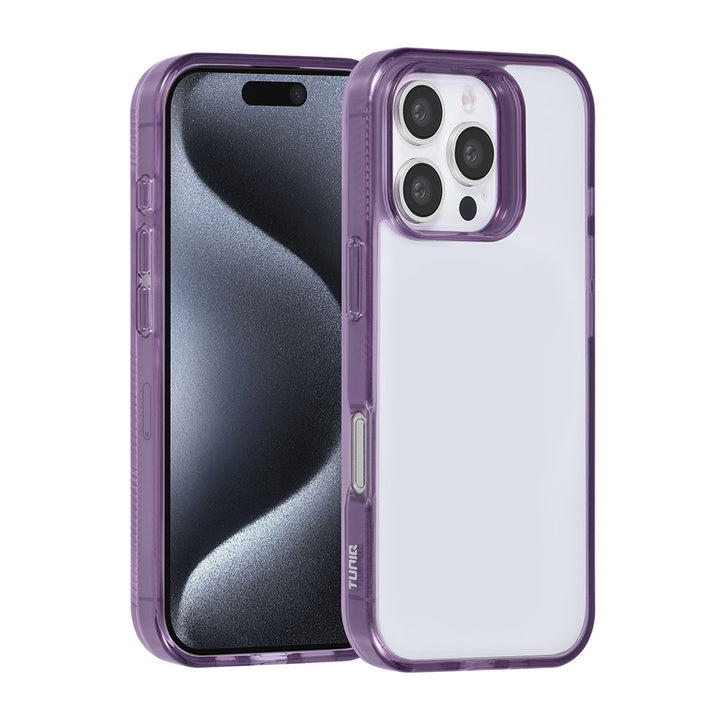 TUNIQ iPhone 16 Pro Backcover hoesje Silicone - Paars-Hoesjes-Ilumina Benelux