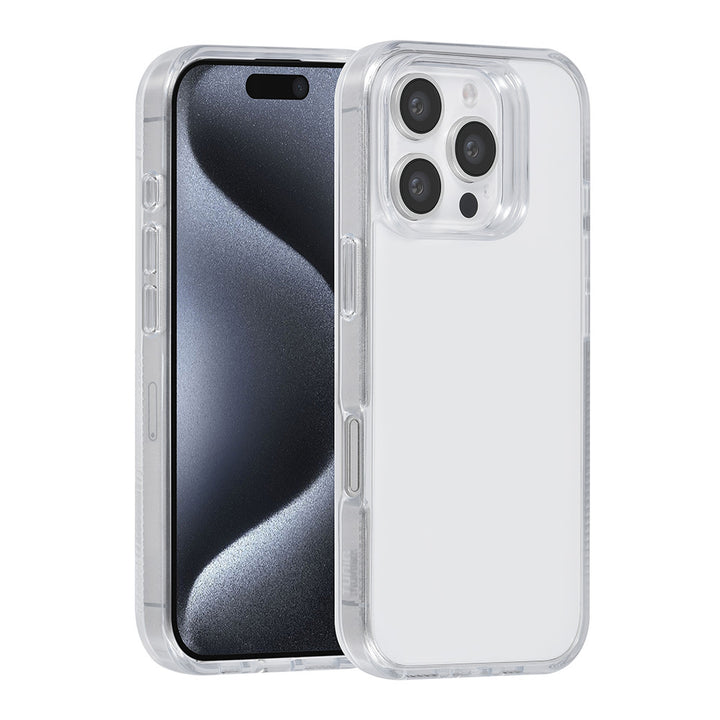 TUNIQ iPhone 16 Pro Backcover hoesje Silicone - Wit-Hoesjes-Ilumina Benelux