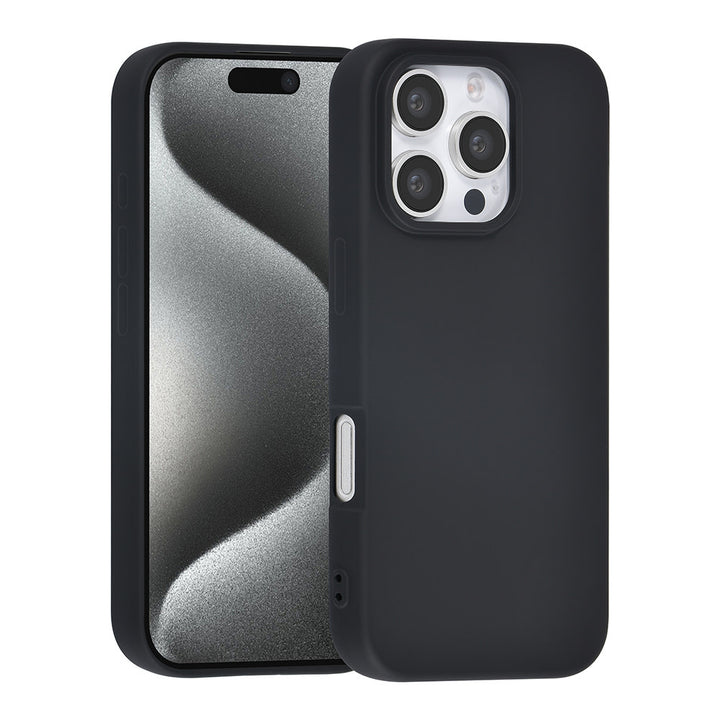 TUNIQ iPhone 16 Pro Backcover hoesje TPU - Zwart-Hoesjes-Ilumina Benelux