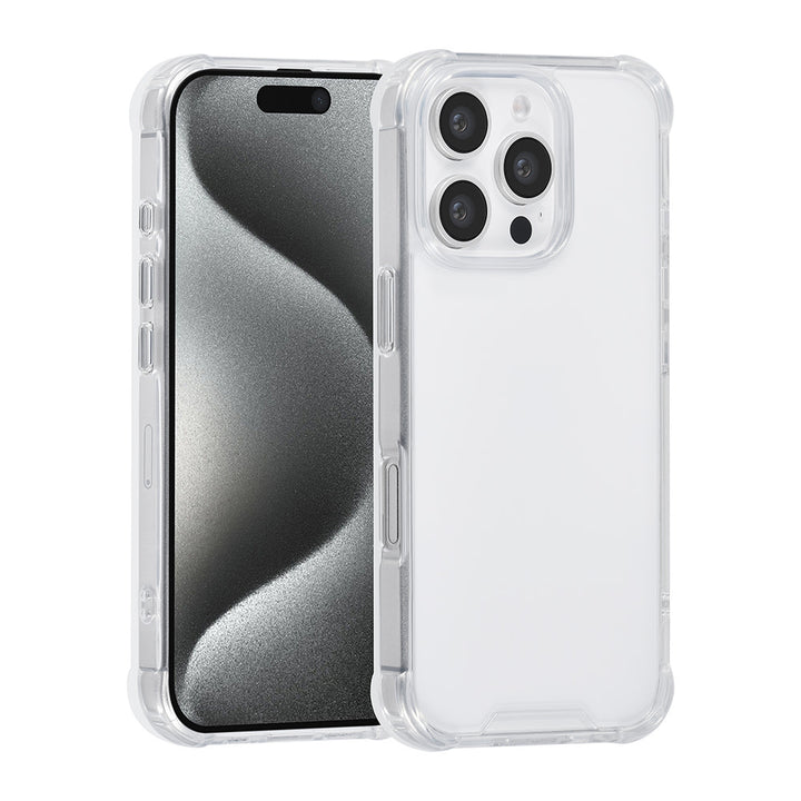 TUNIQ iPhone 16 Pro Backcover hoesje - Transparant - Antishock-Hoesjes-Ilumina Benelux