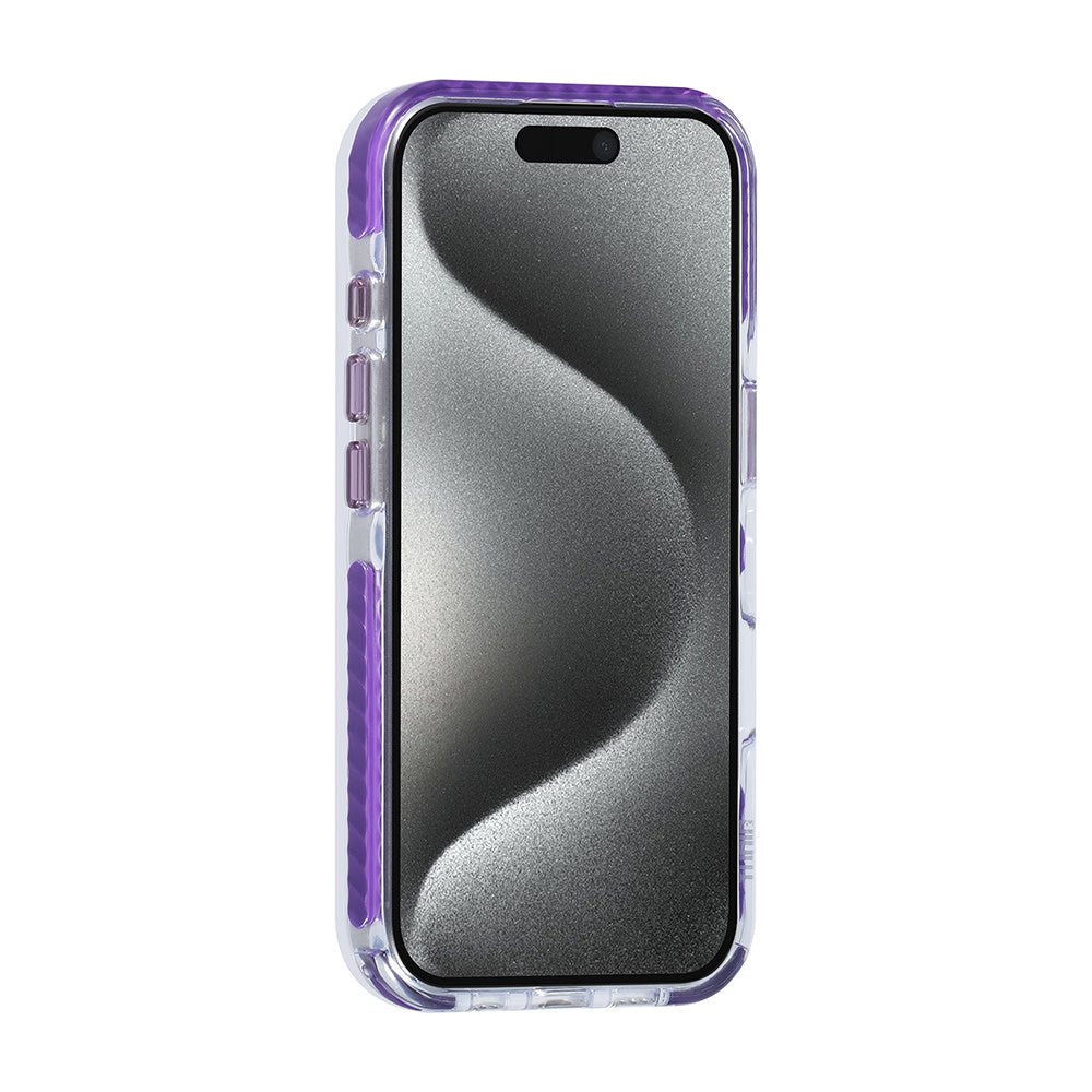 TUNIQ iPhone 16 Pro Backcover hoesje neck cord -TPU+PC - Paars-Hoesjes-Ilumina Benelux