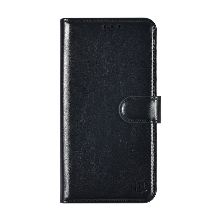 TUNIQ iPhone 16 Pro Book Case hoesje Pasjeshouder voor 3 pasjes - Hanger - Zwart-Hoesjes-Ilumina Benelux