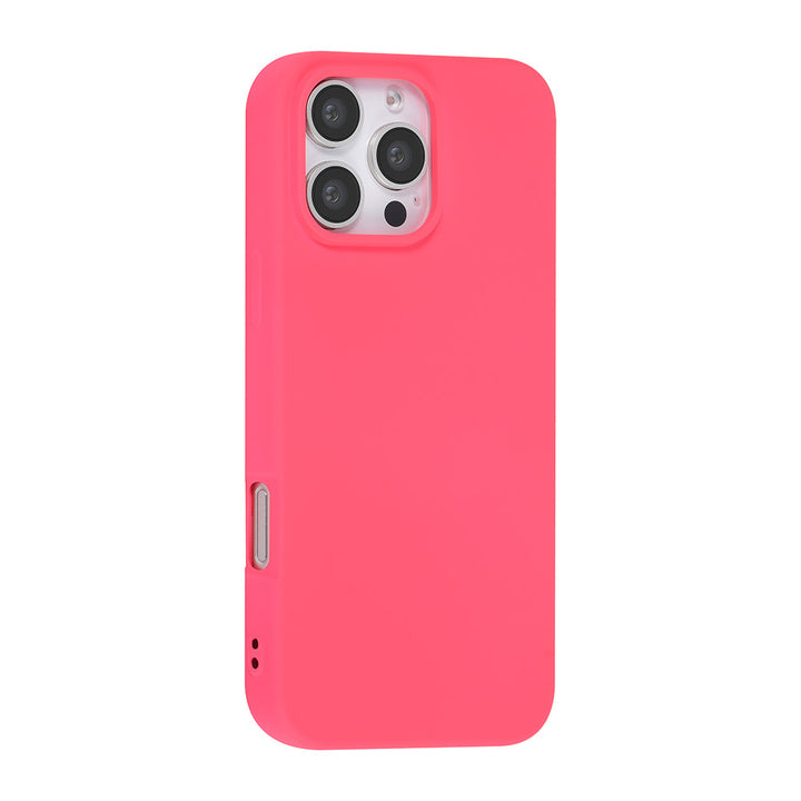 TUNIQ iPhone 16 Pro Max Backcover hoesje - Felroze-Hoesjes-Ilumina Benelux