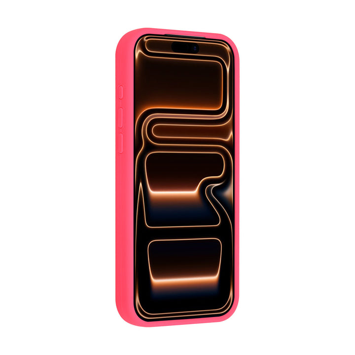 TUNIQ iPhone 16 Pro Max Backcover hoesje - Full Silicone - Felroze-Hoesjes-Ilumina Benelux