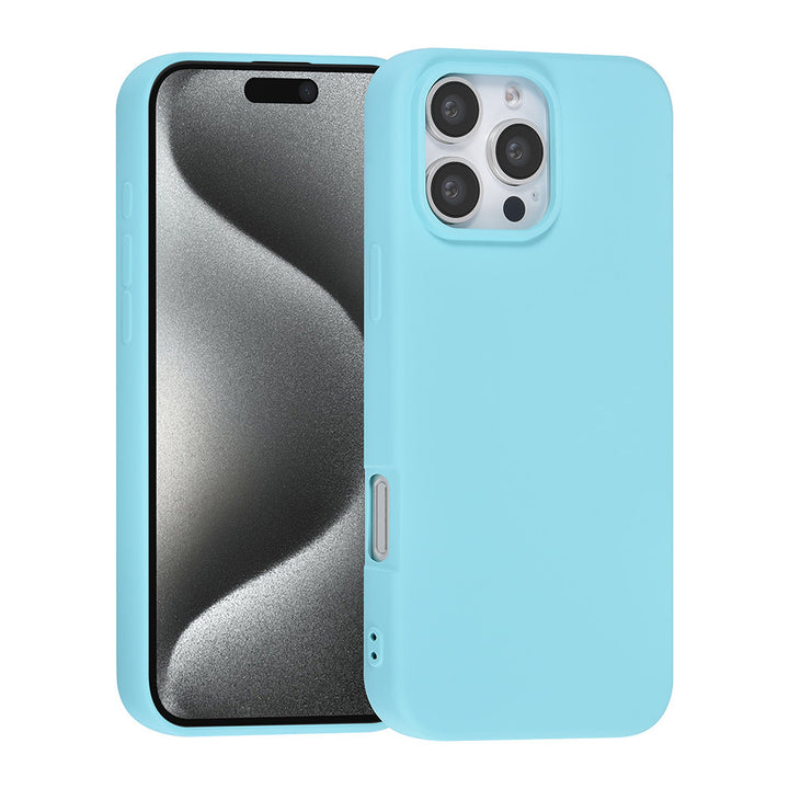 TUNIQ iPhone 16 Pro Max Backcover hoesje - Koraalblauw-Hoesjes-Ilumina Benelux