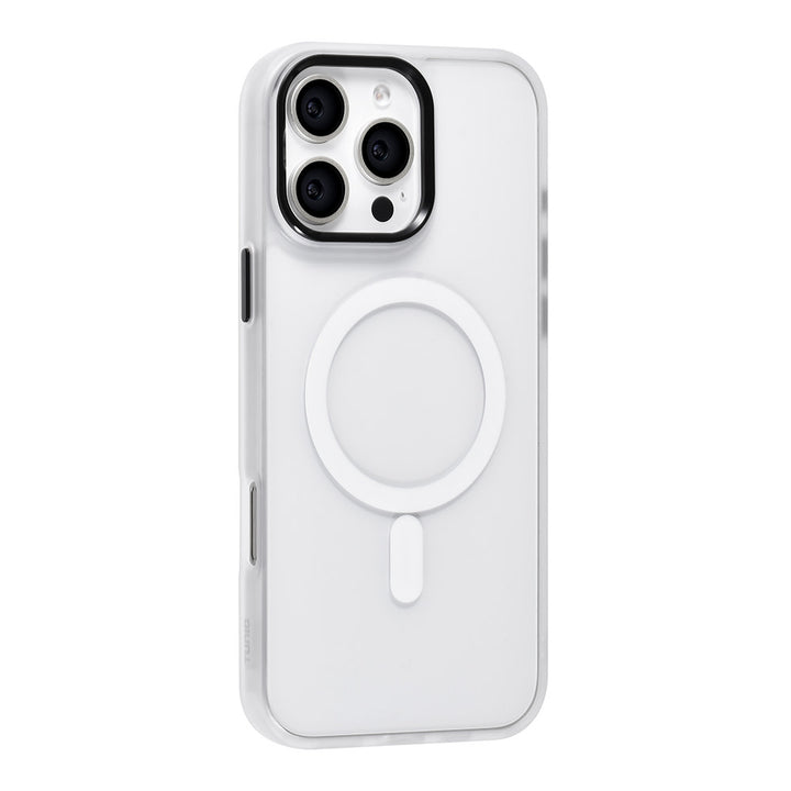 TUNIQ iPhone 16 Pro Max Backcover hoesje - Magsafe - Silicone - Wit-Hoesjes-Ilumina Benelux