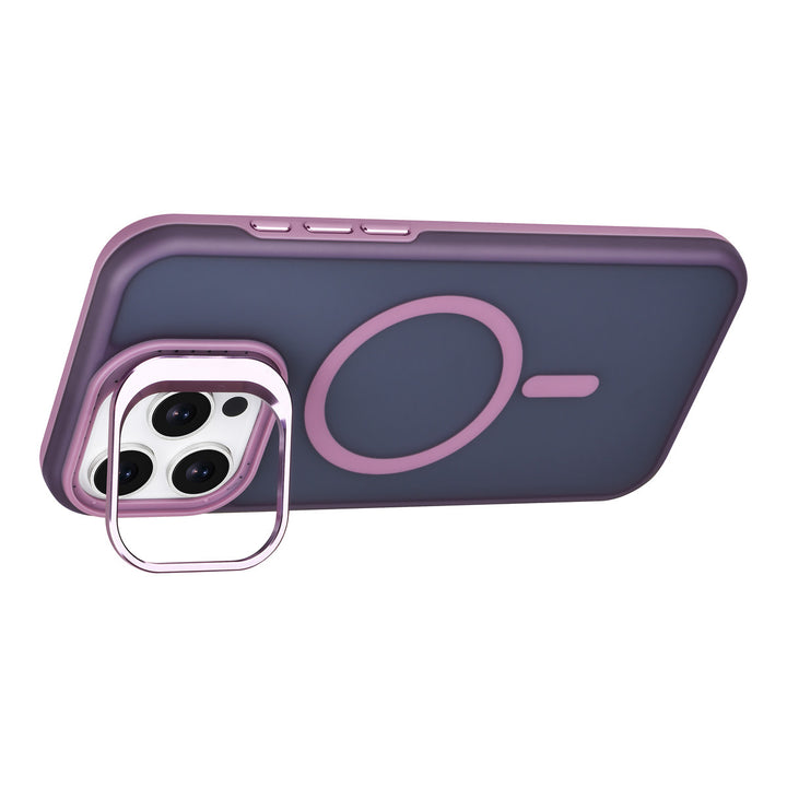 TUNIQ iPhone 16 Pro Max Backcover hoesje - Magsafe - With Camera Stand - Paars-Hoesjes-Ilumina Benelux