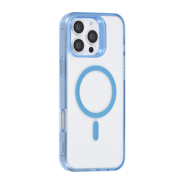 TUNIQ iPhone 16 Pro Max Backcover hoesje Magsafe silicone - Blauw-Hoesjes-Ilumina Benelux