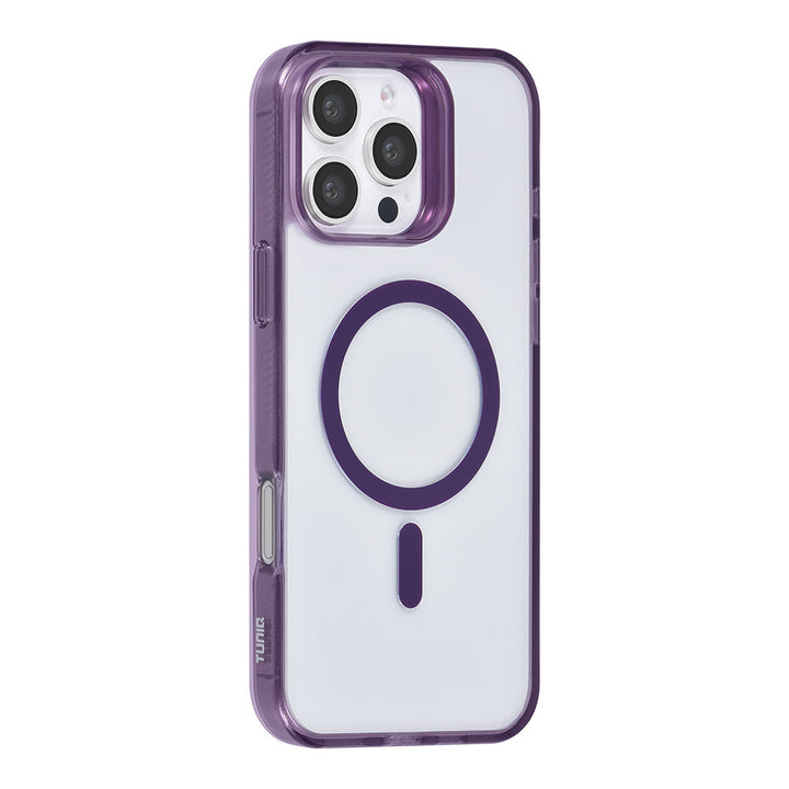 TUNIQ iPhone 16 Pro Max Backcover hoesje Magsafe silicone - Paars-Hoesjes-Ilumina Benelux