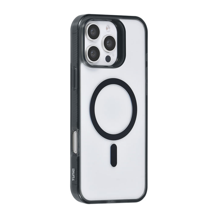 TUNIQ iPhone 16 Pro Max Backcover hoesje Magsafe silicone - Zwart-Hoesjes-Ilumina Benelux