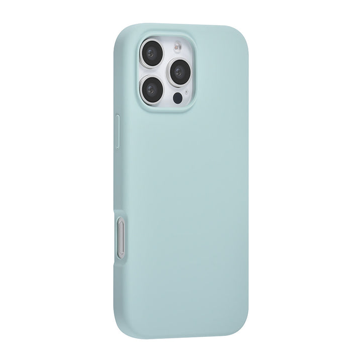 TUNIQ iPhone 16 Pro Max Backcover hoesje Premium Liquid silicone - LichtBlauw-Hoesjes-Ilumina Benelux