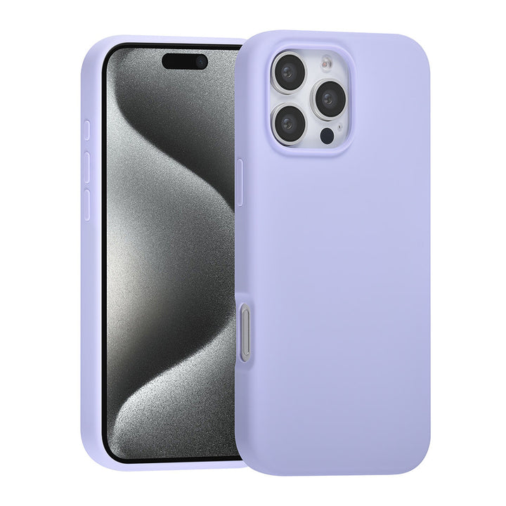 TUNIQ iPhone 16 Pro Max Backcover hoesje Premium Liquid silicone - Paars-Hoesjes-Ilumina Benelux