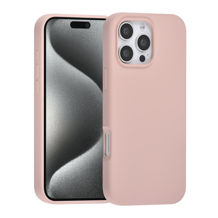 TUNIQ iPhone 16 Pro Max Backcover hoesje Premium Liquid silicone - Roze-Hoesjes-Ilumina Benelux