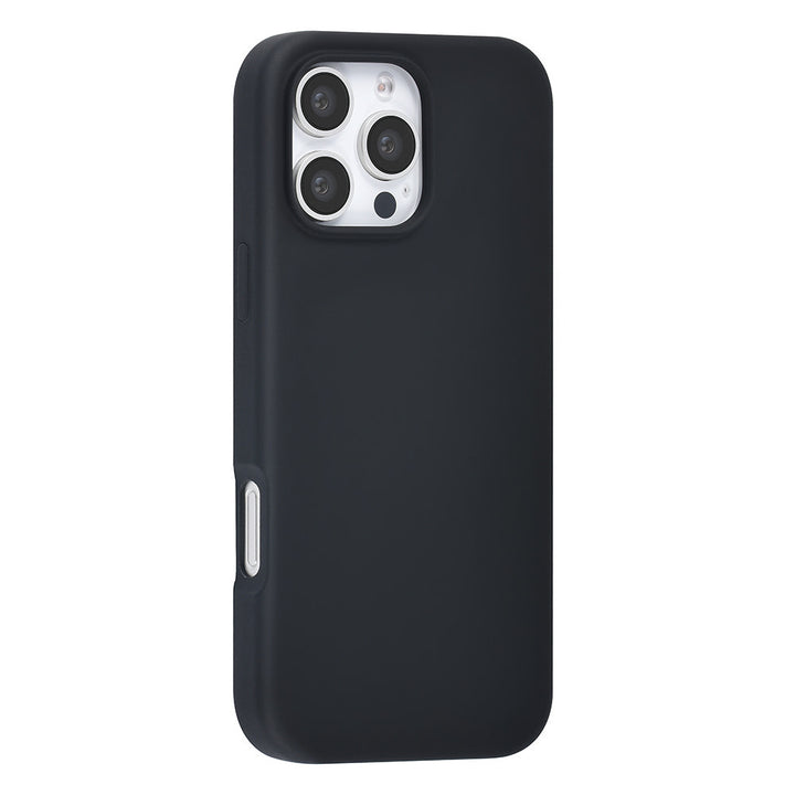 TUNIQ iPhone 16 Pro Max Backcover hoesje - Premium Liquid silicone - Zwart-Hoesjes-Ilumina Benelux