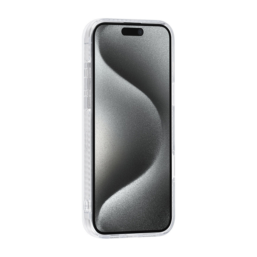 TUNIQ iPhone 16 Pro Max Backcover hoesje Silicone - Marble Purple-Hoesjes-Ilumina Benelux