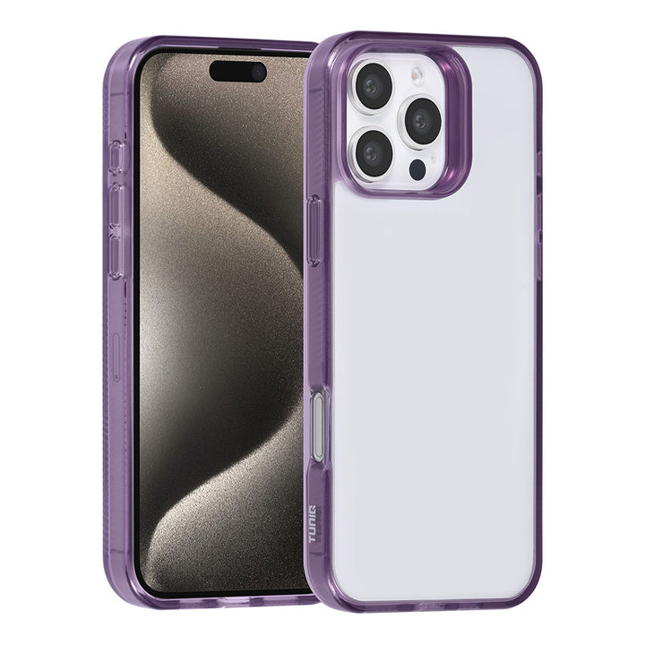 TUNIQ iPhone 16 Pro Max Backcover hoesje Silicone - Paars-Hoesjes-Ilumina Benelux