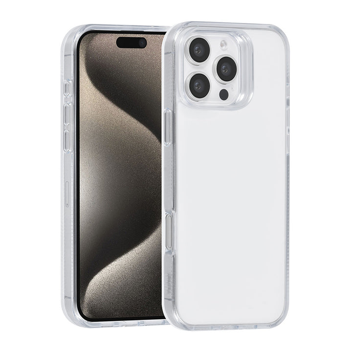 TUNIQ iPhone 16 Pro Max Backcover hoesje Silicone - Wit-Hoesjes-Ilumina Benelux