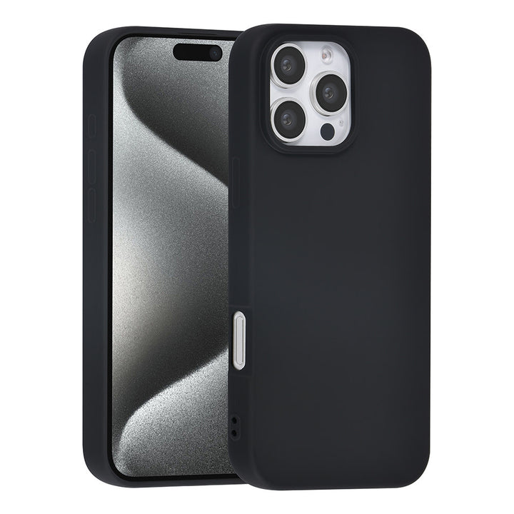 TUNIQ iPhone 16 Pro Max Backcover hoesje TPU - Zwart-Hoesjes-Ilumina Benelux